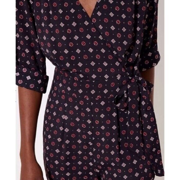 New‎ LOFT Bejeweled Jumpsuit Womens Size 6 - Picture 3 of 7